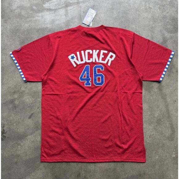 Holcombe Rucker 1946 Rucker Vintage Stall & Dean Basketball Jersey NWT 4XL (58) - Picture 2 of 12